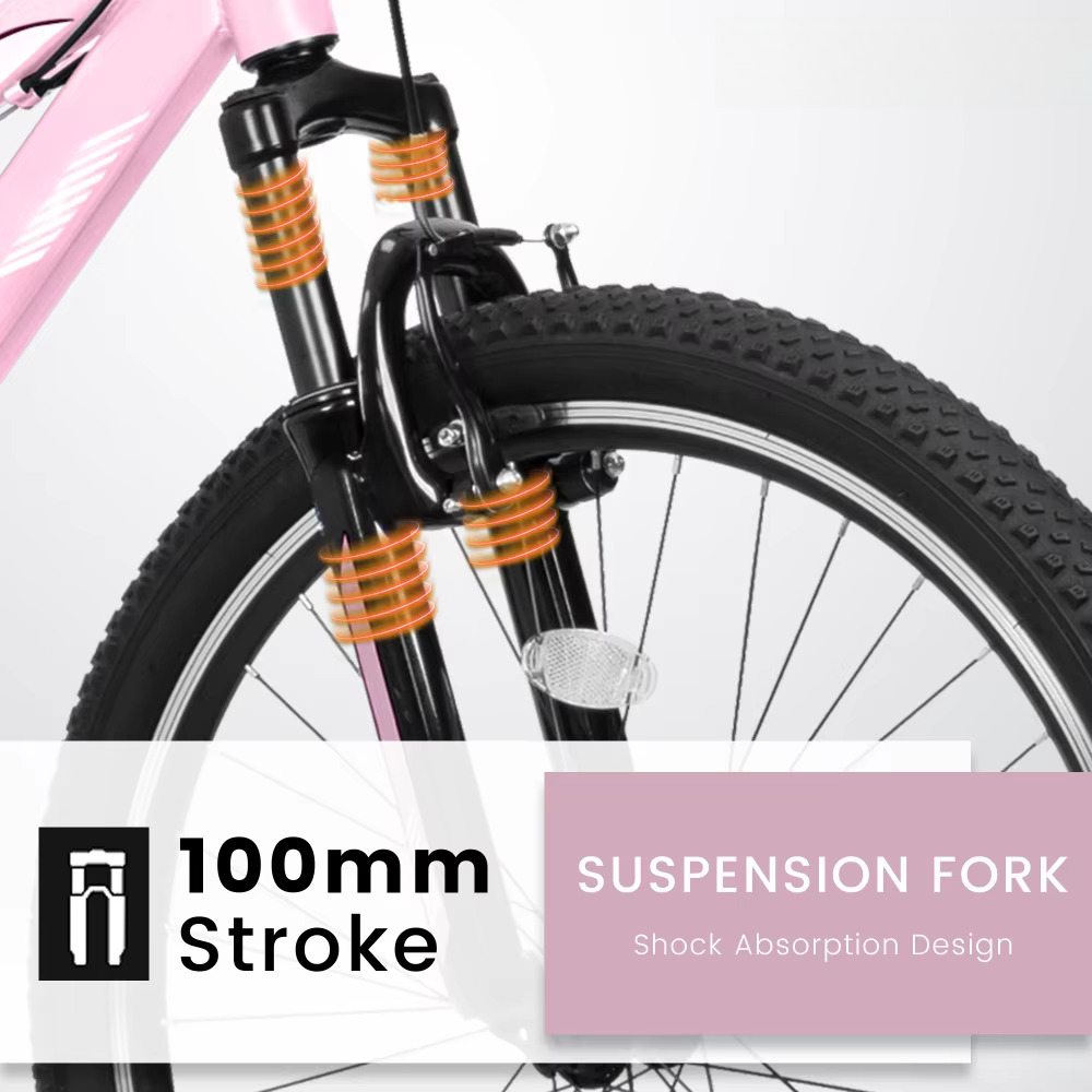 24/26インチ マウンテンバイク 男性、女性、ティーンエイ - Carbon Bike Frame のレビューと価格