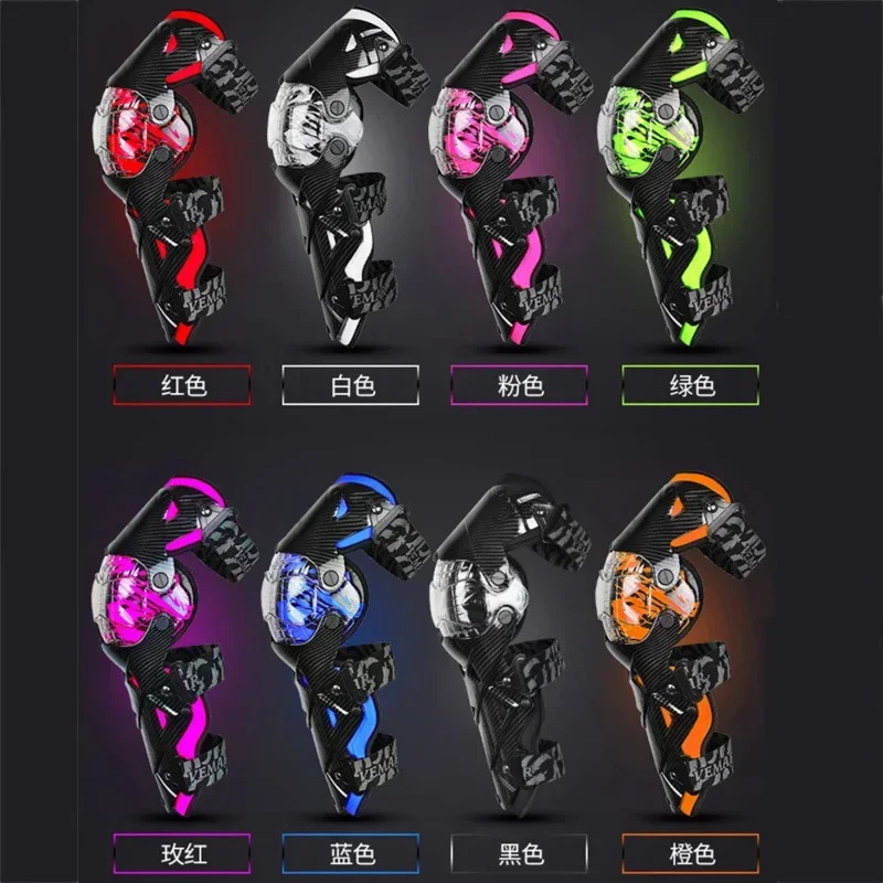モトクロス屋外レーシング膝パッドオートバイレッグガードプロテ - Cycling Gear And Equipment のレビューと価格